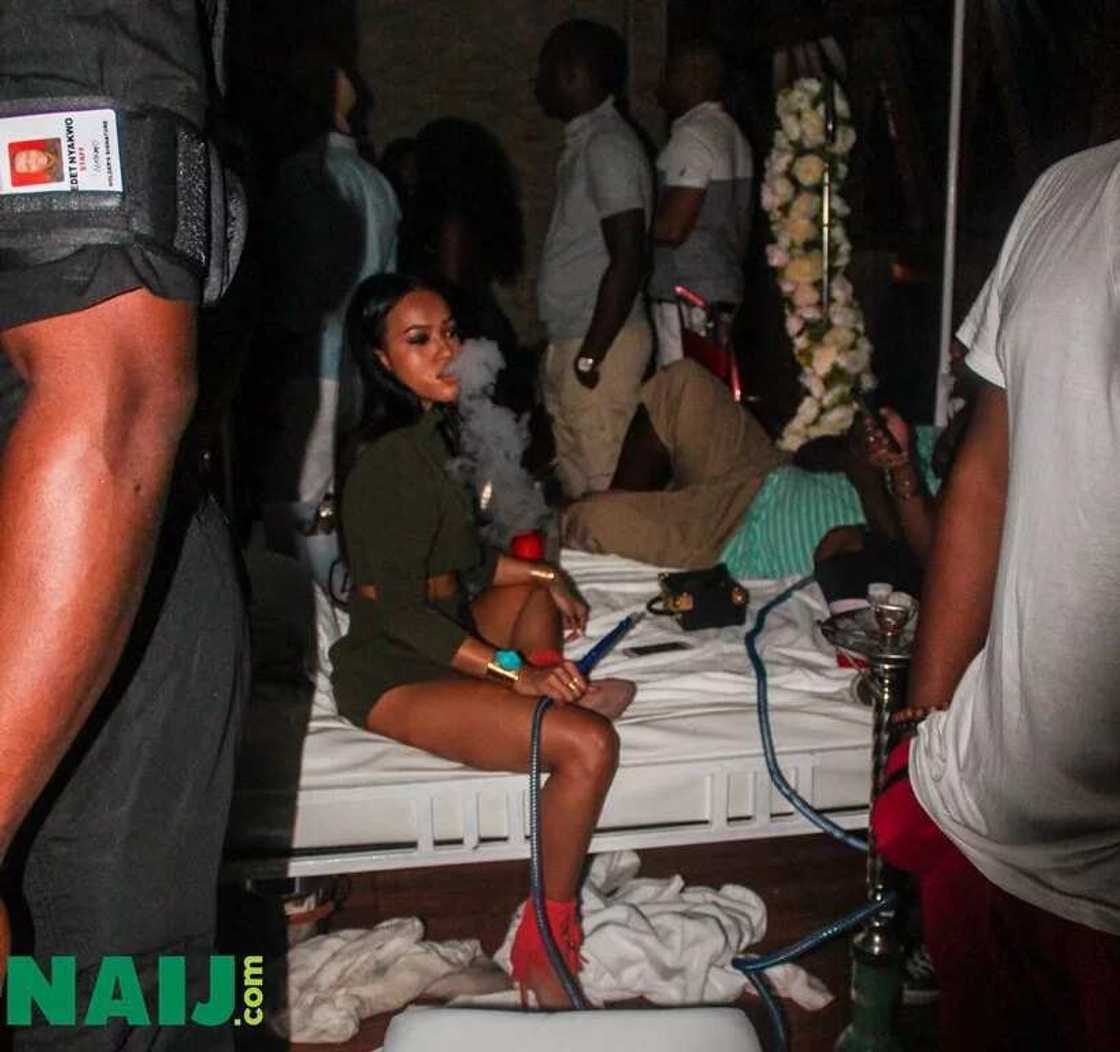 Chris Brown's Ex Karrueche Tran Parties In Abuja (PHOTOS)