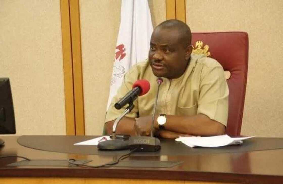 Gwamnan jihar Rivers: Nyesom Wike Gwamnan jihar Rivers: Nyesom Wike