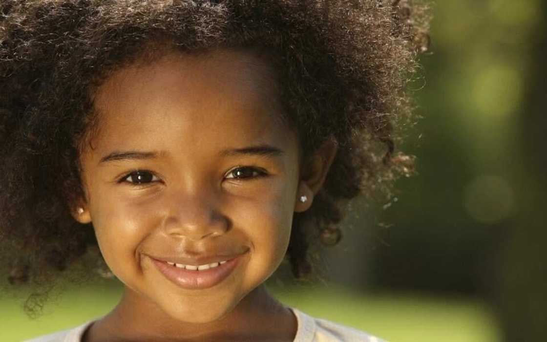 Afro girl Afro girl
