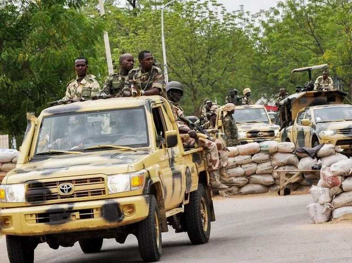 Soldiers Destroy Suicide Bombers Near Maiduguri Soldiers Destroy Suicide Bombers Near Maiduguri