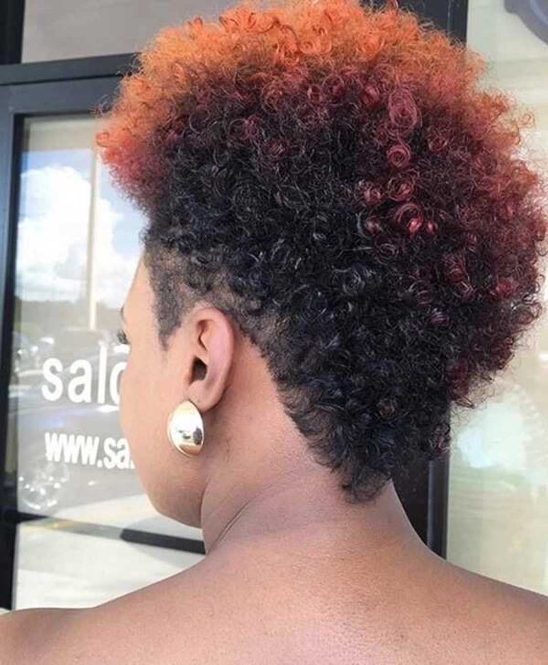 Colored hair Colored hair