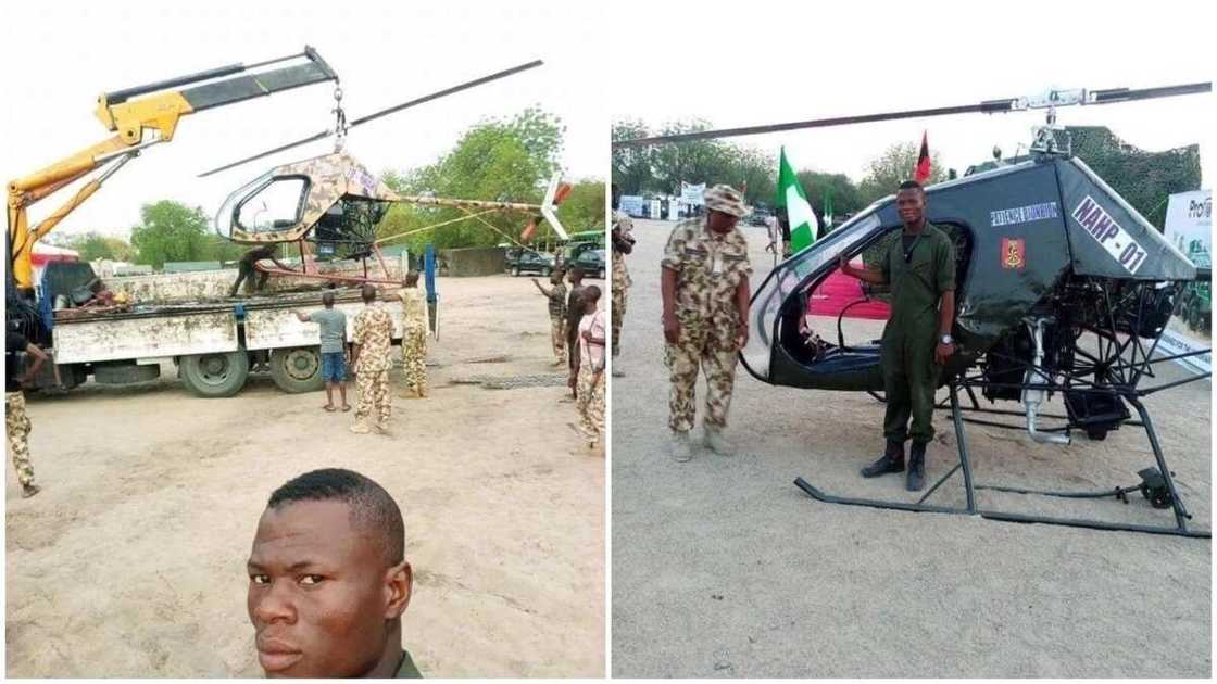 Fasahar kirkira: Wani matashi daga Arewa ya kerawa sojin Najeriya jirgin yaki Fasahar kirkira: Wani matashi daga Arewa ya kerawa sojin Najeriya jirgin yaki