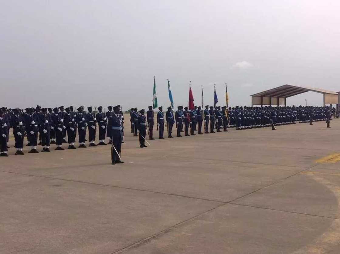 Other activities during the closing ceremony were aerial and static display of various NAF platforms and hardware as well as a colourful ceremonial parade