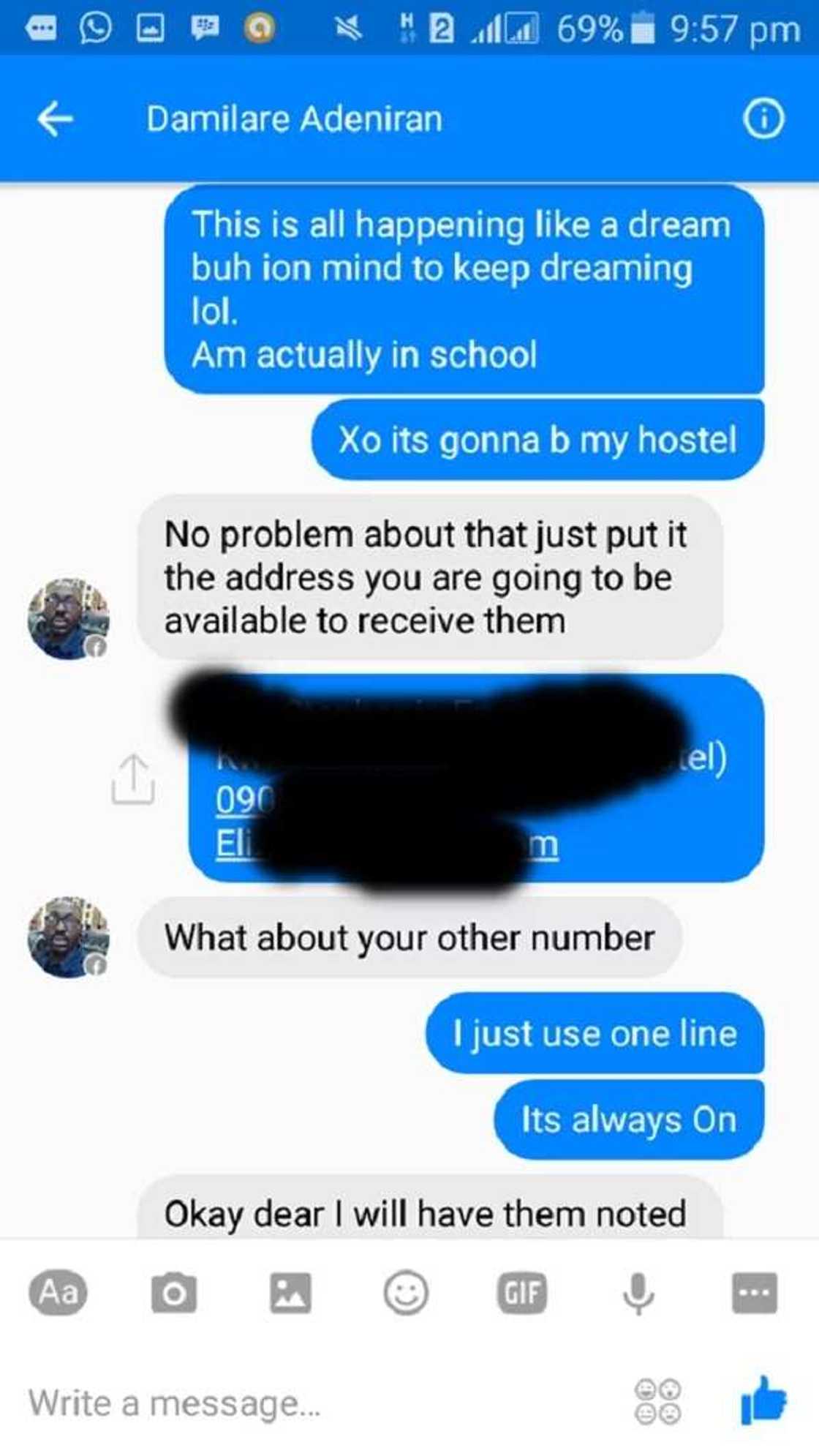 Young man scams lady on Facebook then this happens Young man scams lady on Facebook then this happens