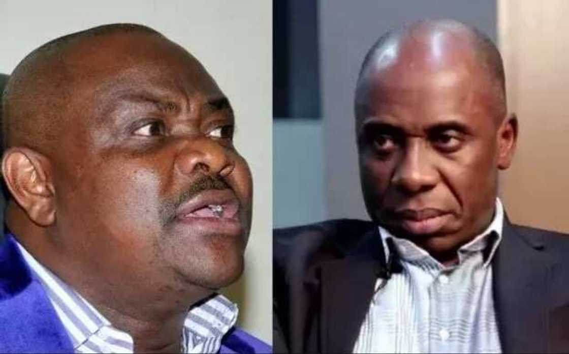 Group attacks Amaechi for alleging that Wike booked 150 hotel rooms for guests in Lagos Group attacks Amaechi for alleging that Wike booked 150 hotel rooms for guests in Lagos