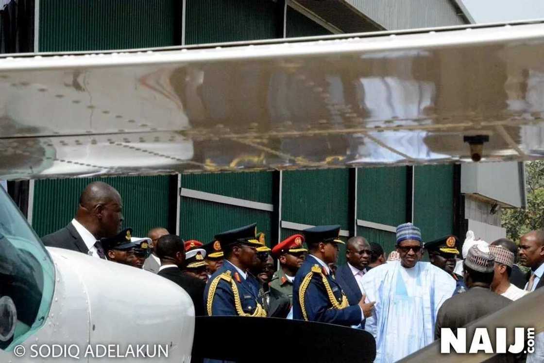 Shugaba Buhari zai kaddamar da wani jirgin sojin sama mai sarrafa kansa Shugaba Buhari zai kaddamar da wani jirgin sojin sama mai sarrafa kansa