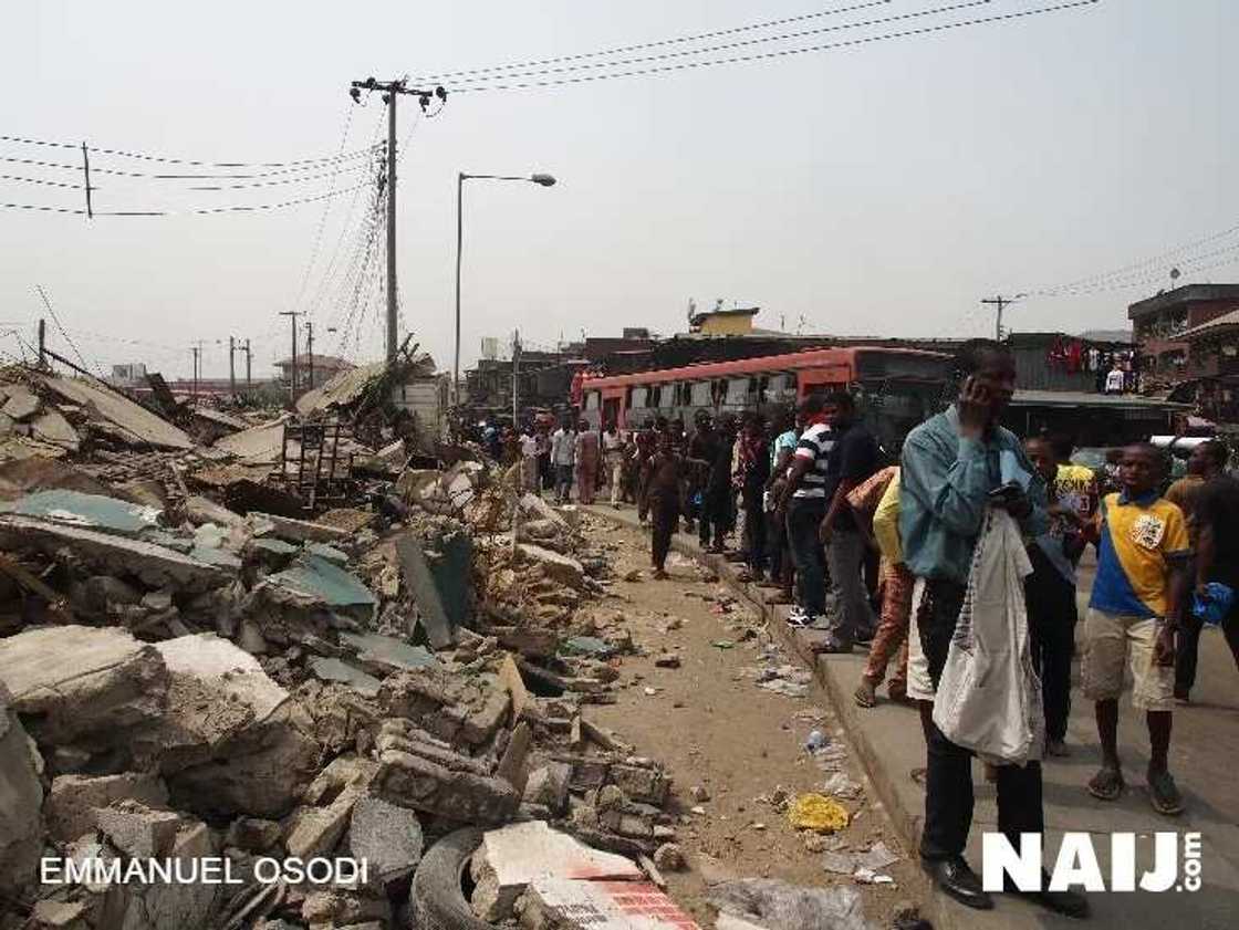 Owonifari Market In Oshodi Reduced To Rubbles