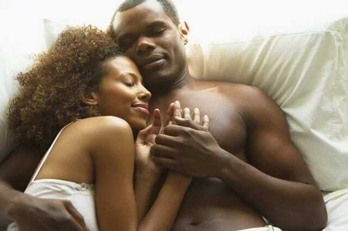 Nigerian man and woman Nigerian man and woman