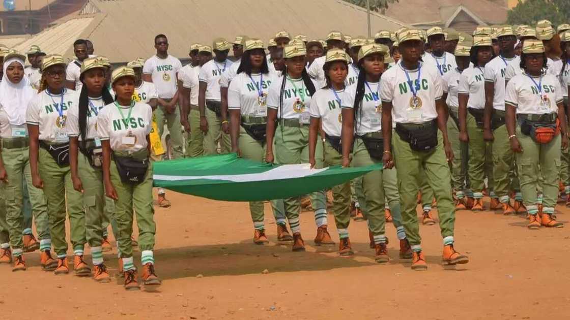 NYSC youth performing their duties