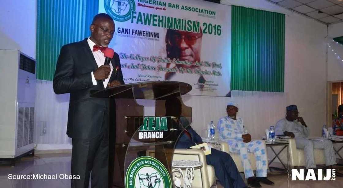 Gani Fawehinmi's Educational Legacy Celebrated By NBA