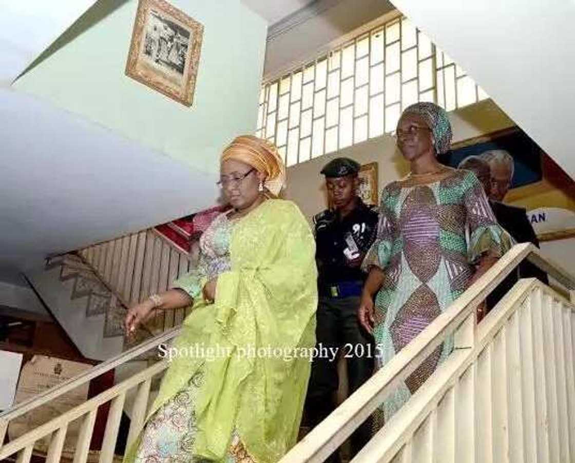 Photos: Aisha Buhari Tours Awolowo Residence Photos: Aisha Buhari Tours Awolowo Residence
