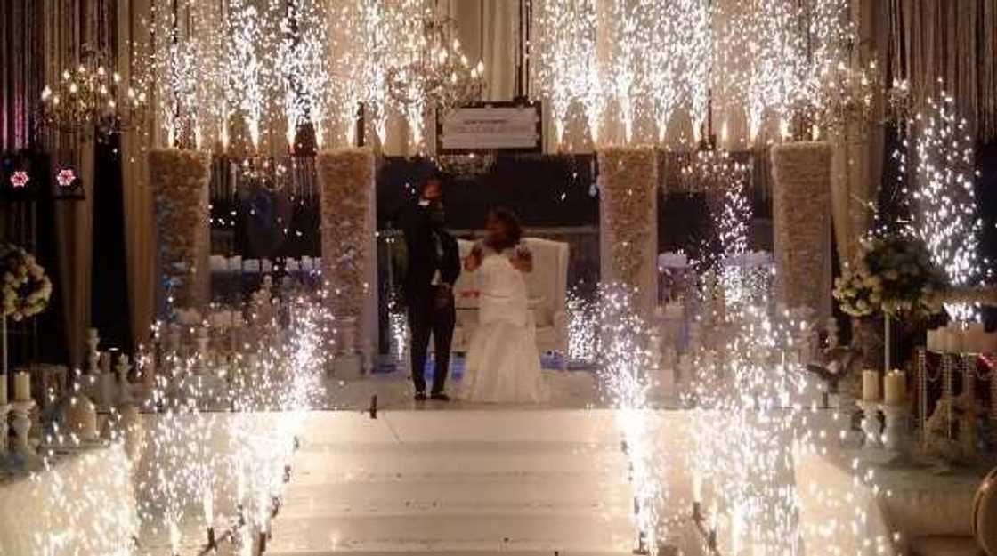 How Olamide thrilled guests as actress stages lavish wedding How Olamide thrilled guests as actress stages lavish wedding