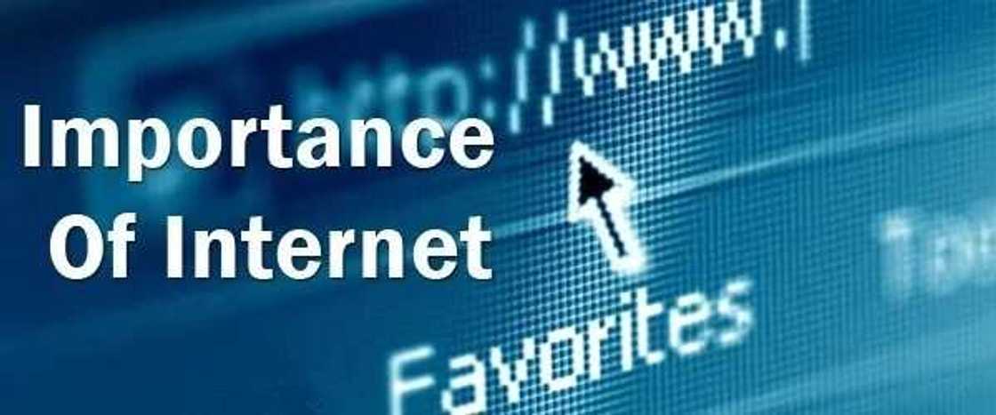 Importance of Internet in our life