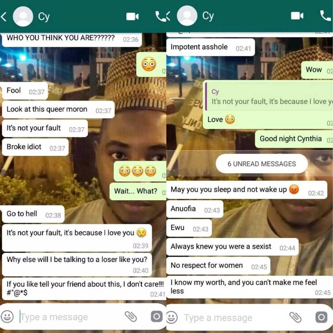 Nigerian lady curses man who turned her down Nigerian lady curses man who turned her down