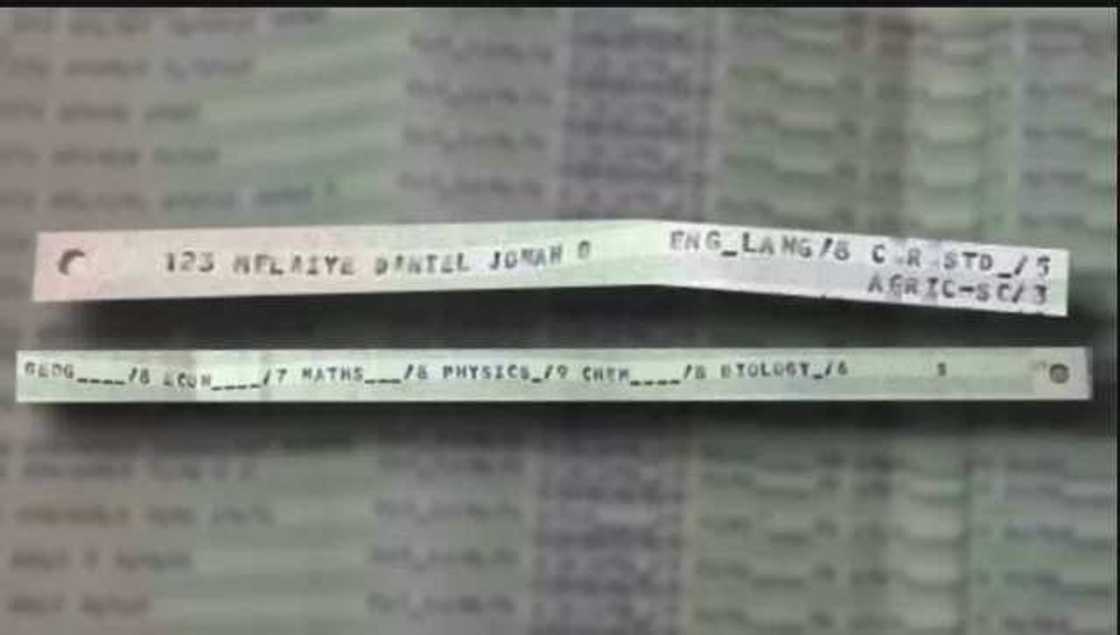 Melaye has three credits in Agric, Biology and CRS. Melaye has three credits in Agric, Biology and CRS.