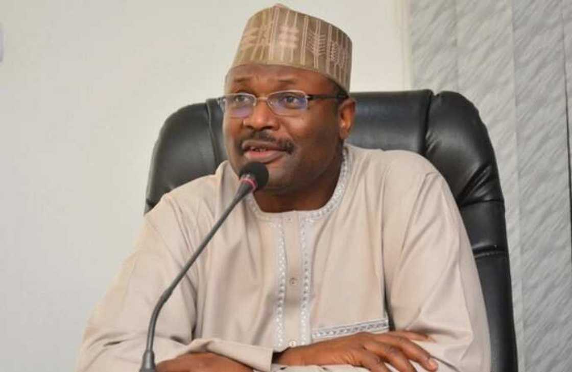 Shugaban hukumar zabe; Farfesa Mahmoud Yakubu Shugaban hukumar zabe; Farfesa Mahmoud Yakubu