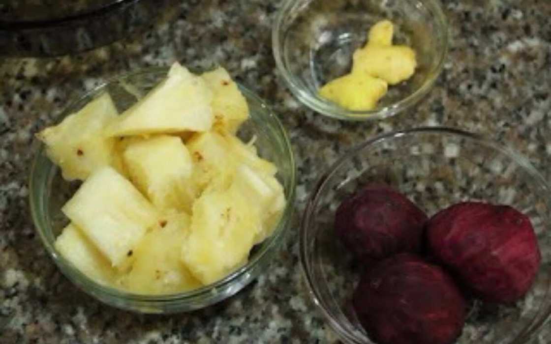 4 amazing ways to prepare beetroot-pineapple-ginger juice 4 amazing ways to prepare beetroot-pineapple-ginger juice