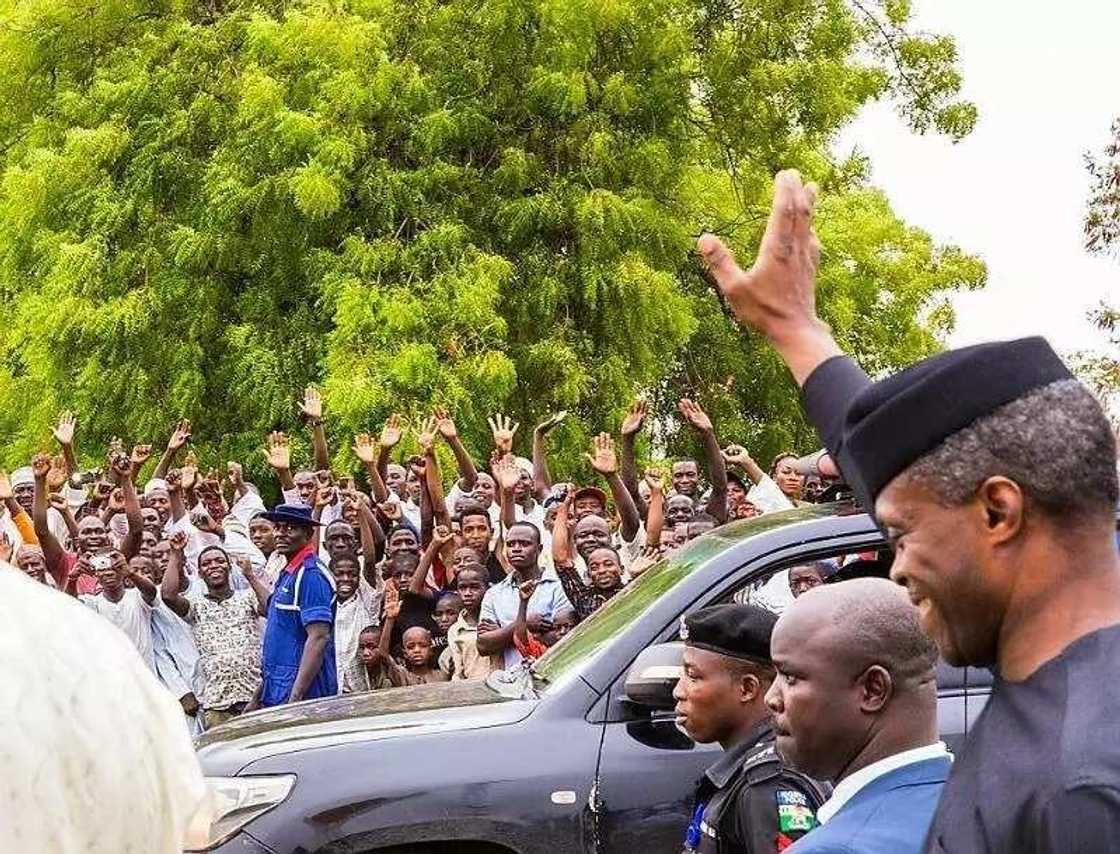 UPDATED: Emir of Adamwa confers special title on Vice President Osinbajo