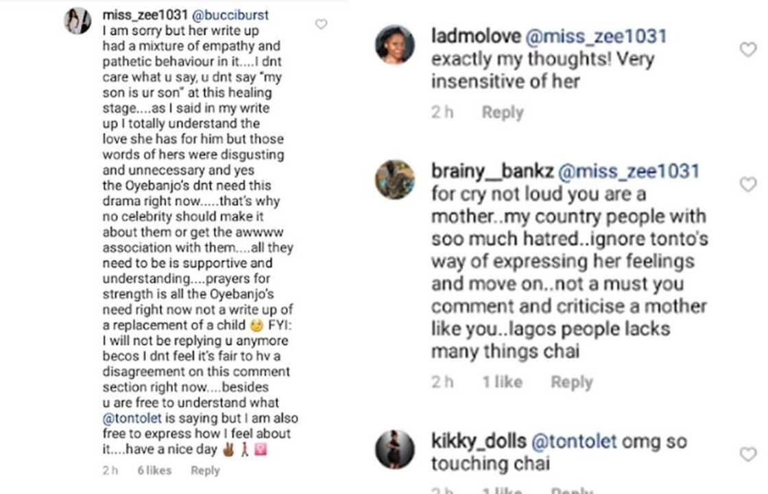 Our son is your son - Peter Okoye and Tonto Dikeh tell Dbanj Our son is your son - Peter Okoye and Tonto Dikeh tell Dbanj