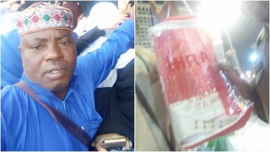 Nigerian Imam returns a bag full of money