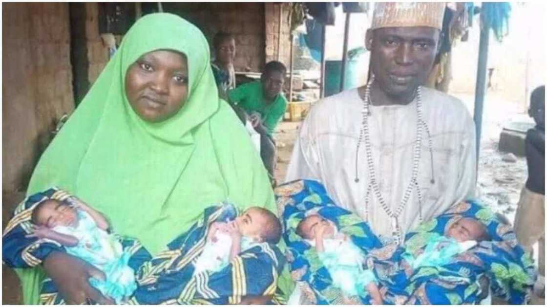 Nigerian couple welcomes quadruplet girls Nigerian couple welcomes quadruplet girls