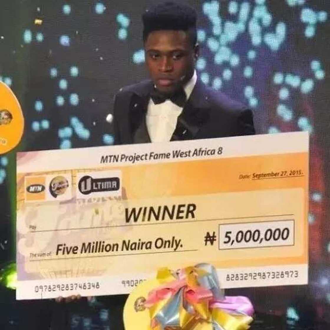Project Fame Season 8 winner Jeffery Akor Project Fame Season 8 winner Jeffery Akor