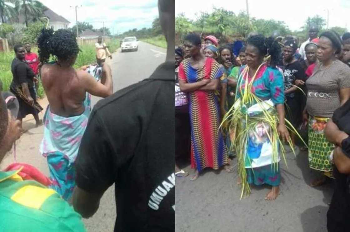 Crowd flogs elderly woman accused of witchcraft for allegedly killing people in Abia