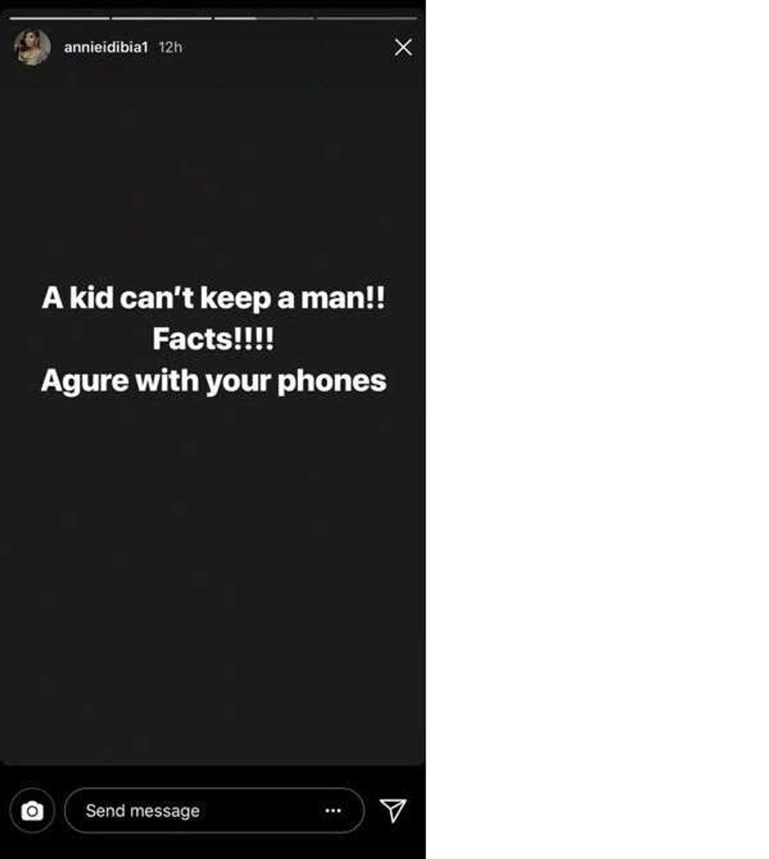 Annie Idibia throws shade at Davido's girlfriend Chioma Annie Idibia throws shade at Davido's girlfriend Chioma