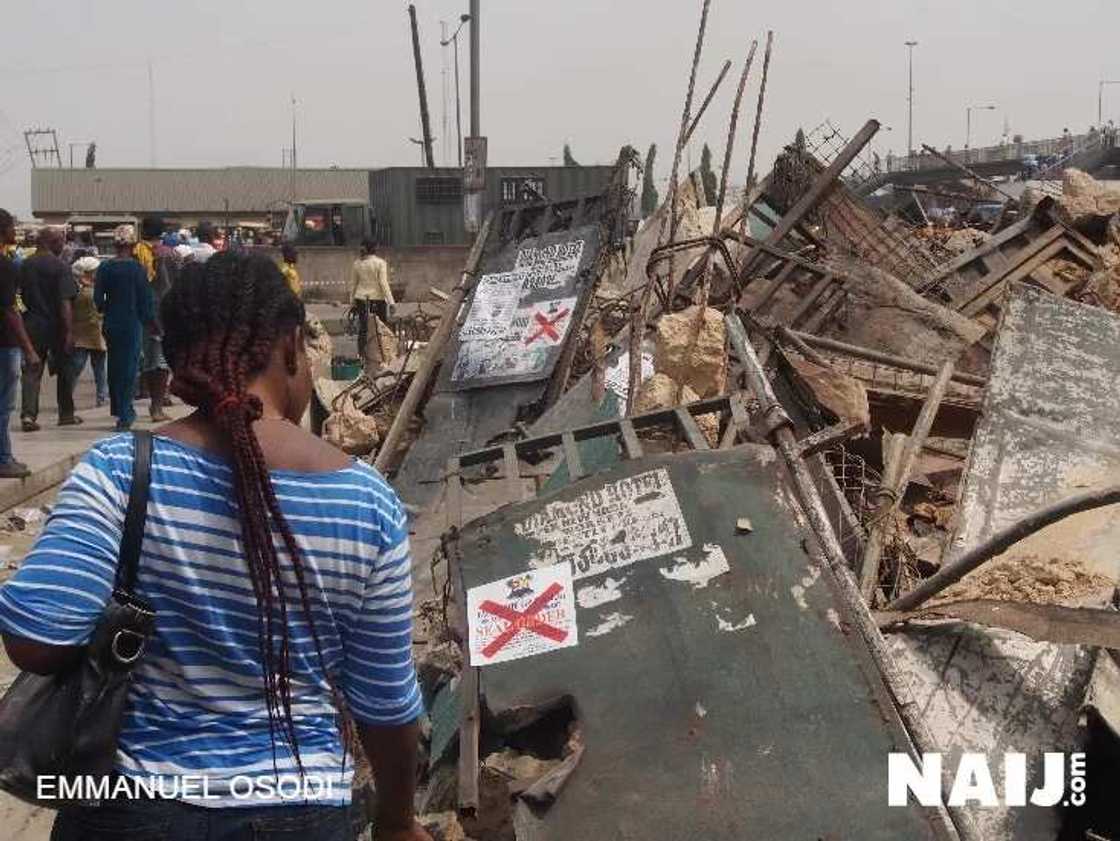 Owonifari Market In Oshodi Reduced To Rubbles