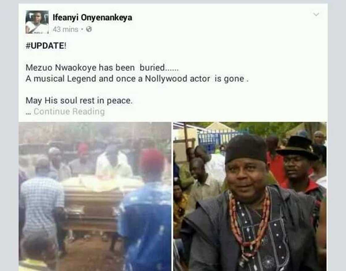 Ichie Mezuo Pericomo Okoye, Arusi Makaja 1, aka Pericoma, allegedly dies Ichie Mezuo Pericomo Okoye, Arusi Makaja 1, aka Pericoma, allegedly dies