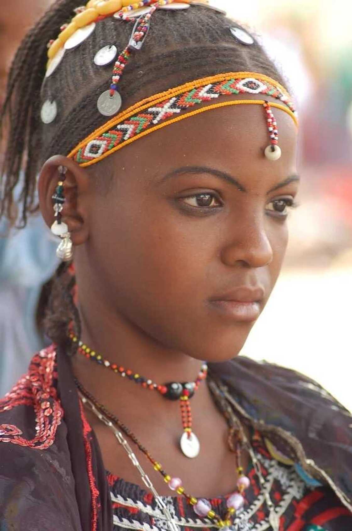 Beaded rim for hair Beaded rim for hair