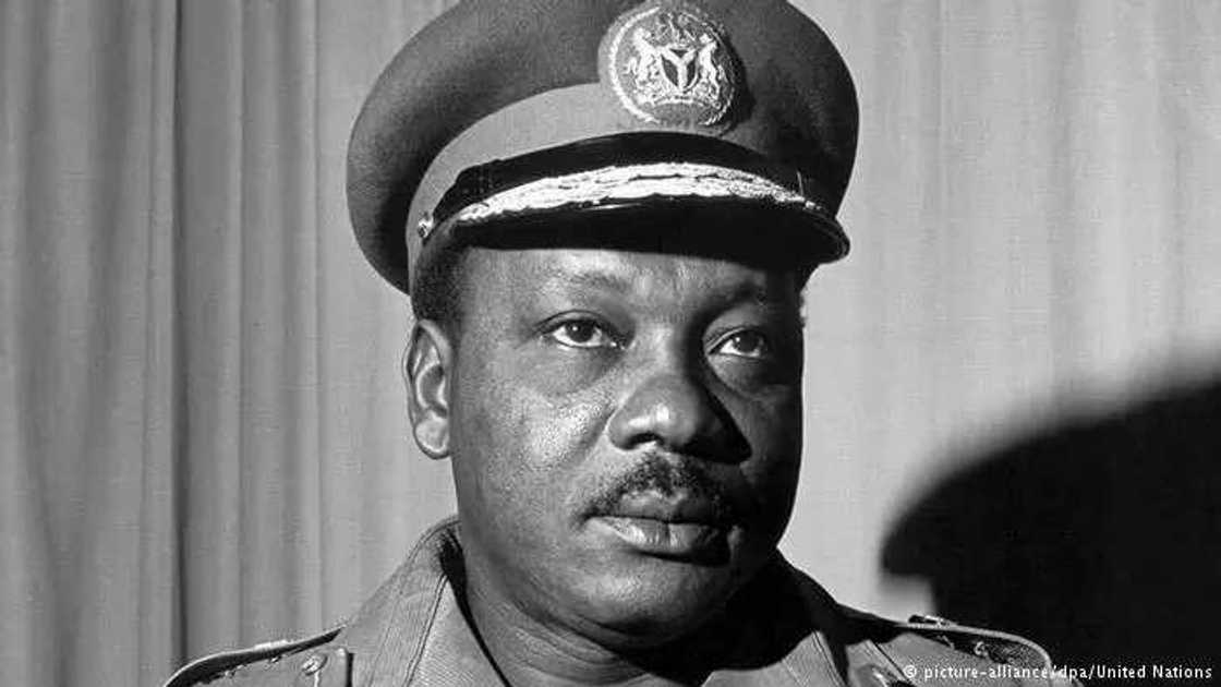 who was the 1st military head of state in nigeria