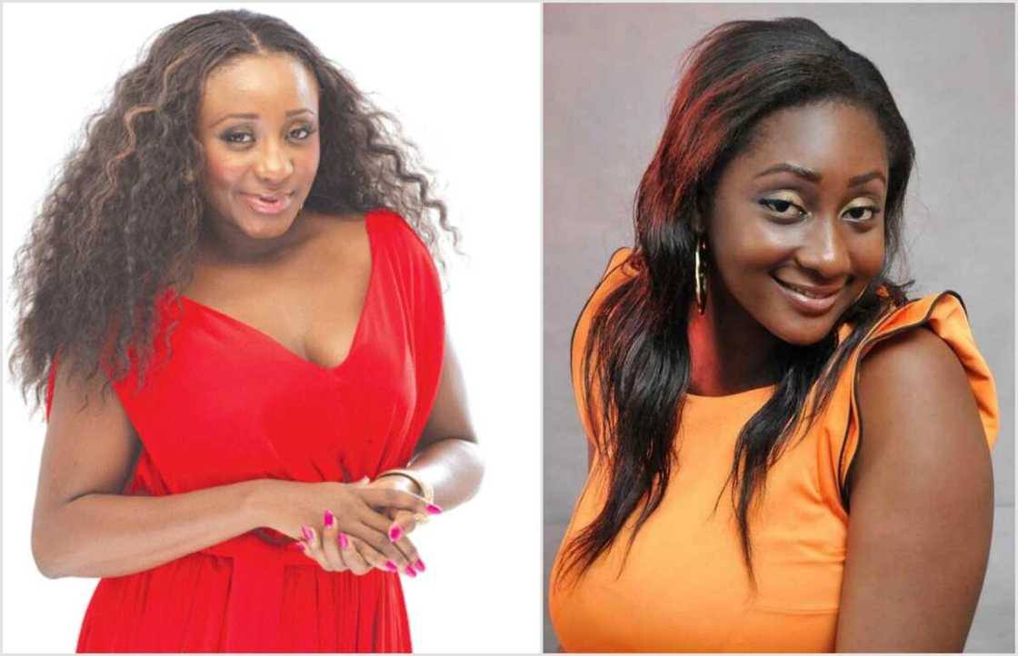 Actress Ini Edo and Esther Urrah