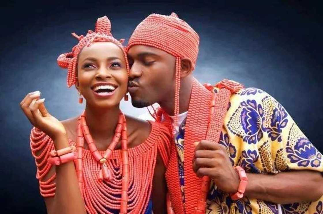 Edo male traditional attire in Nigeria Edo male traditional attire in Nigeria