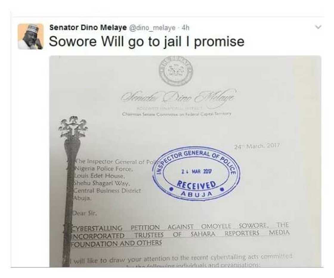 Dino Melaye’s Bachelor of Arts certificate fake - ABU Dino Melaye’s Bachelor of Arts certificate fake - ABU