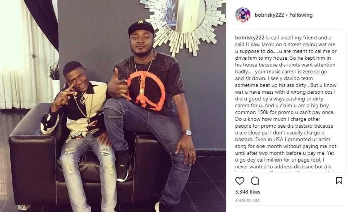 Screenshots from Boberisky's page
Source: Instagram Screenshots from Boberisky's page
Source: Instagram