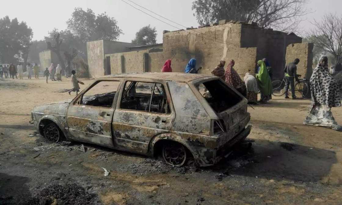 Boko Haram allegedly sacks community in Yobe Boko Haram allegedly sacks community in Yobe