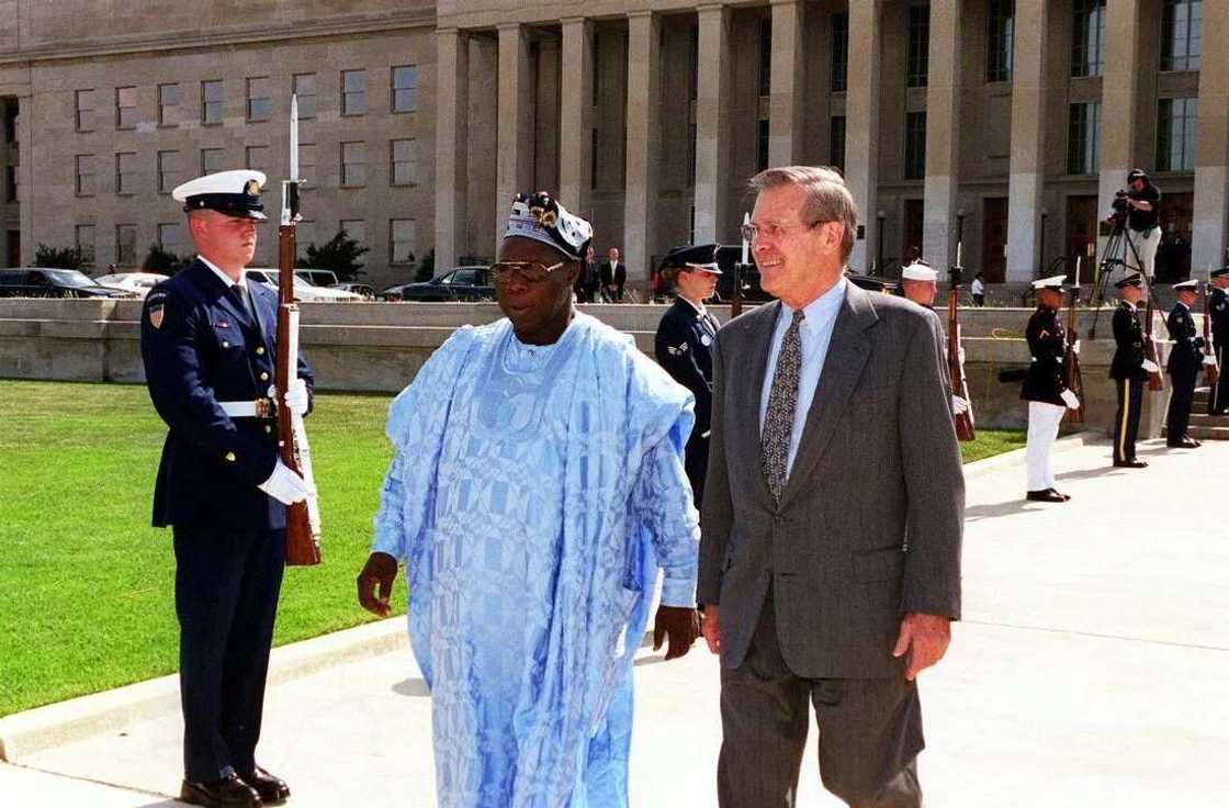 Obasanjo yace bai san shekarun sa nawa ba a Duniya Obasanjo yace bai san shekarun sa nawa ba a Duniya