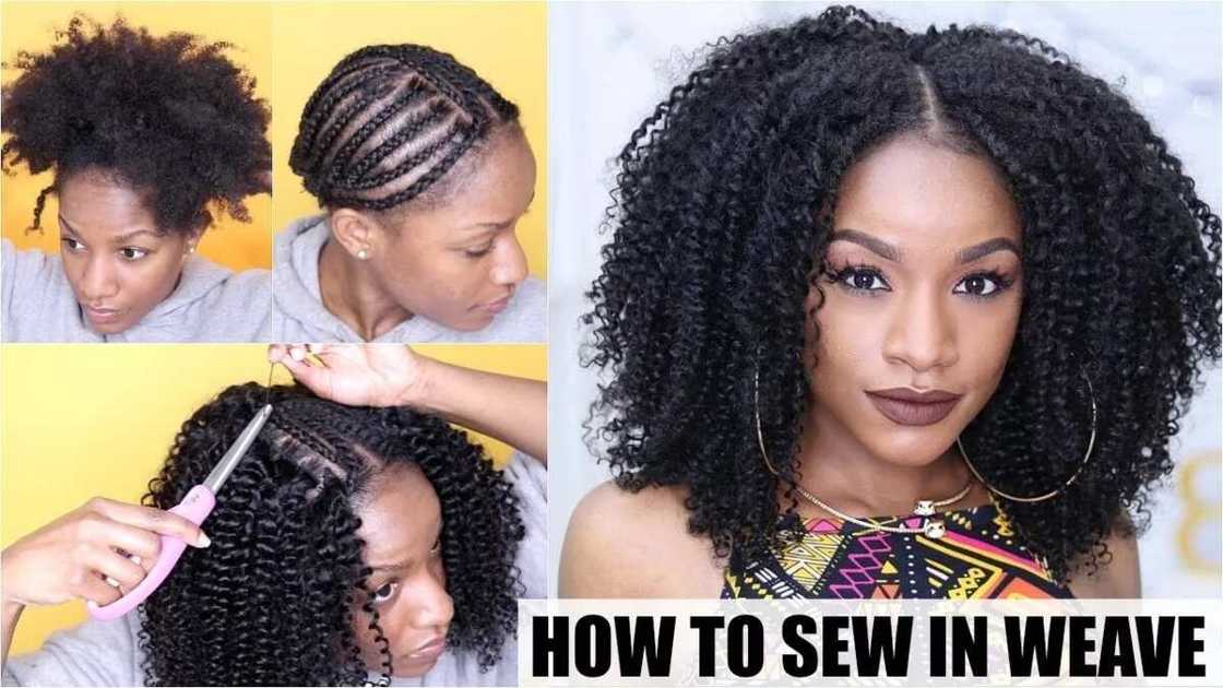 6. Sew in weaves style 6. Sew in weaves style