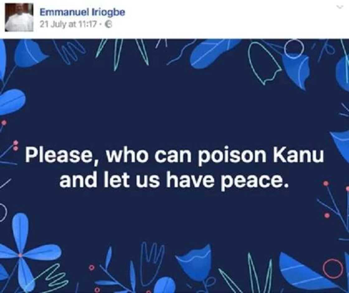 Source: Facebook, Emmanuel Iriogbe Source: Facebook, Emmanuel Iriogbe