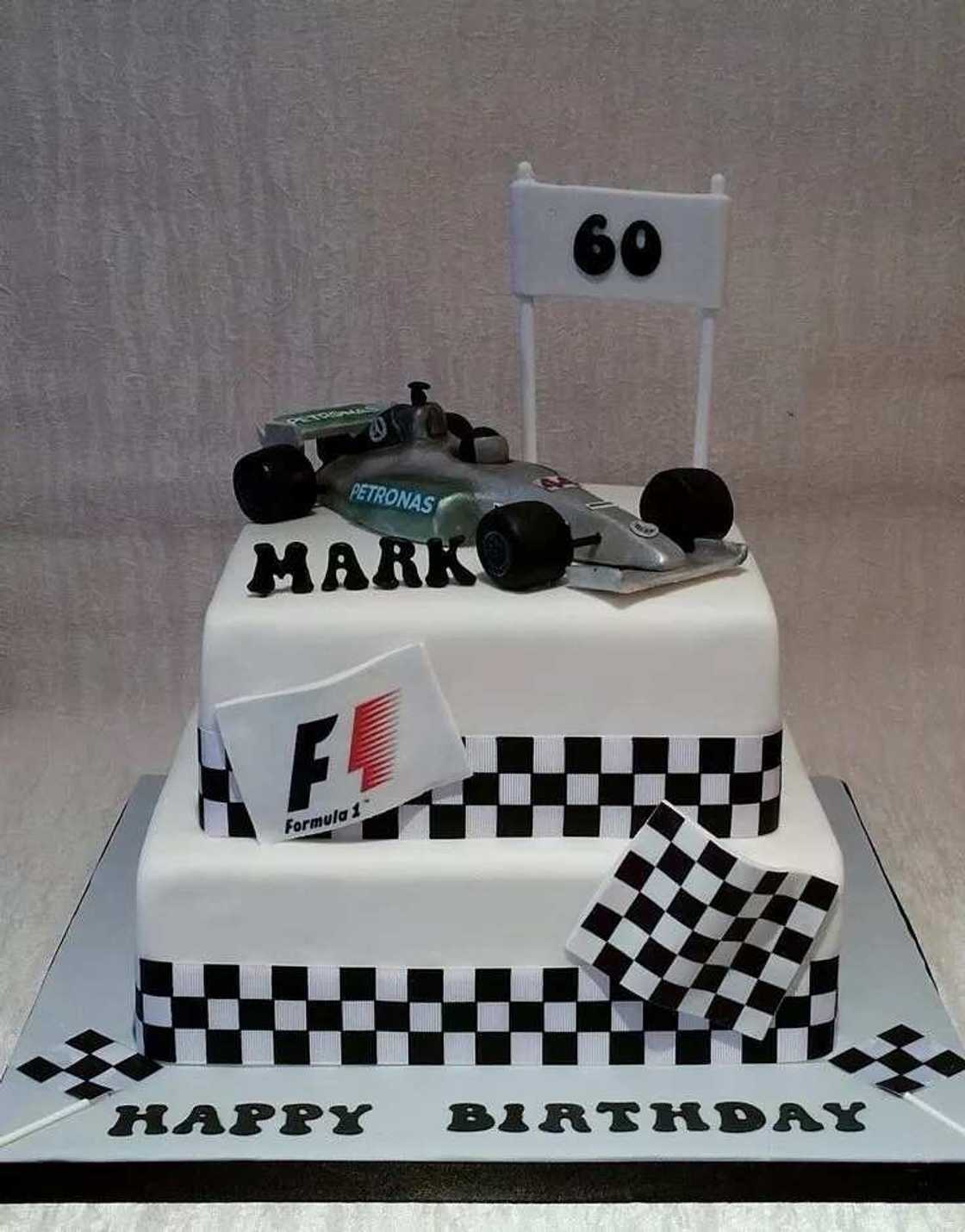 Birthday cake for husband with name: Best designs