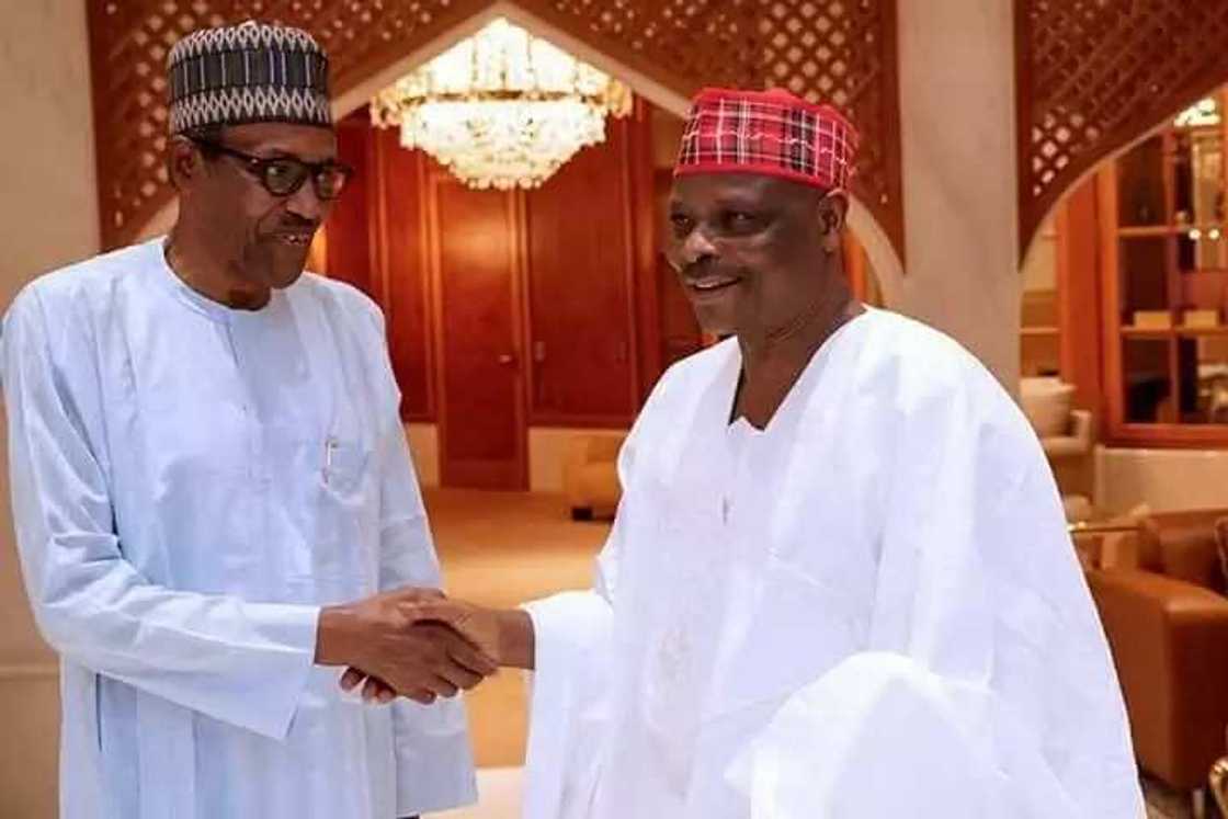 Yadda ta kaya a ziyarar da Kwankwaso ya kai ma Buhari a fadar shugaban kasa