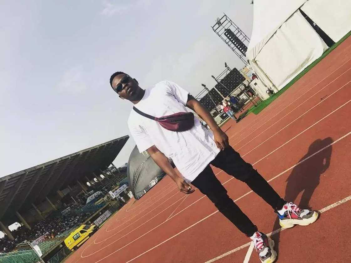 These photos prove that Olamide is about to start a new fashion trend