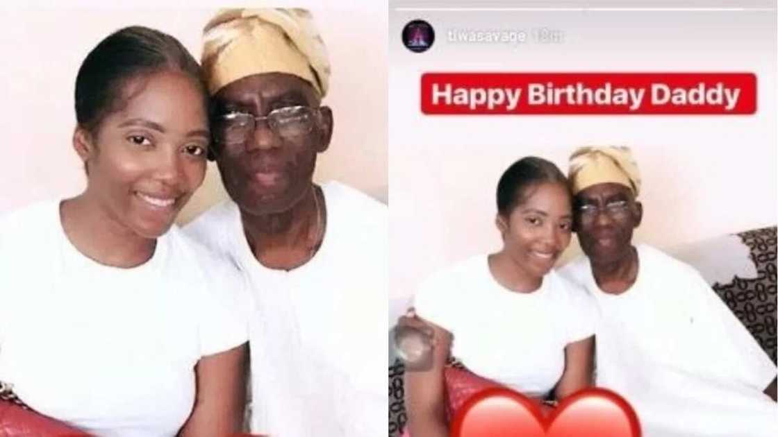 Tiwa Savage celebrates her dad on his birthday Tiwa Savage celebrates her dad on his birthday