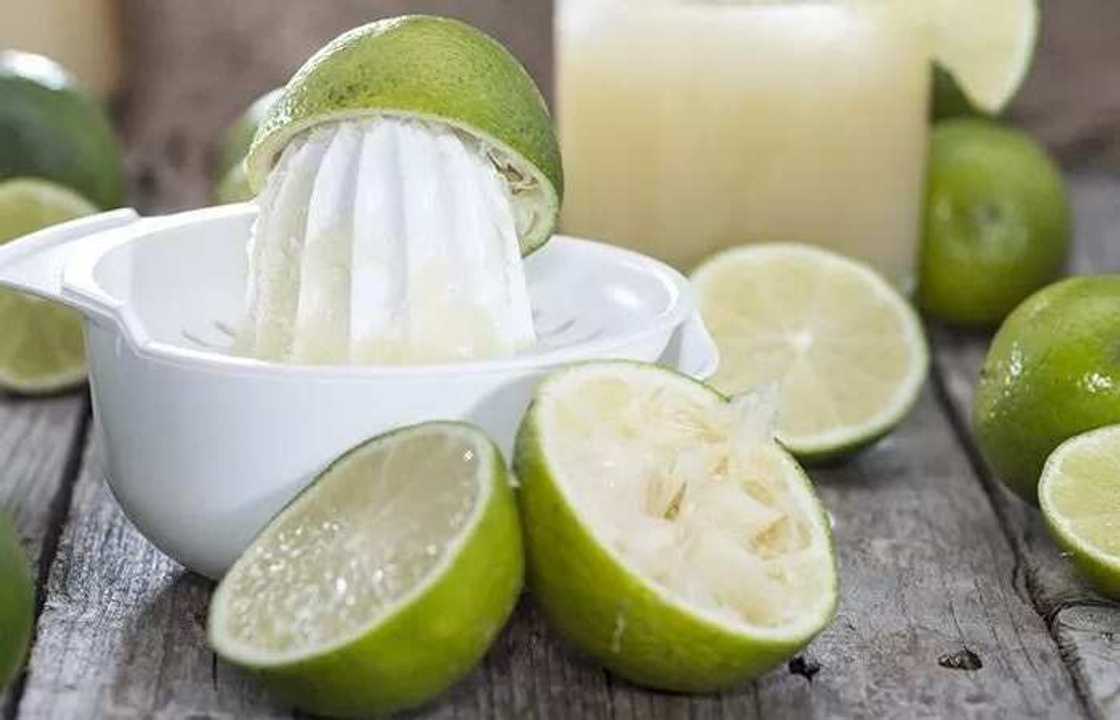 Effect of lime juice on womb