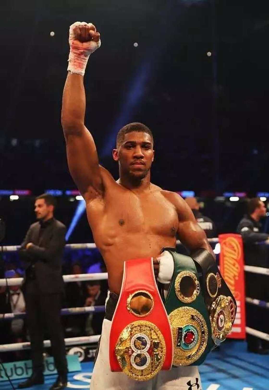 Anthony Joshua warns Deontay Wilder any fight will be ‘on my terms’