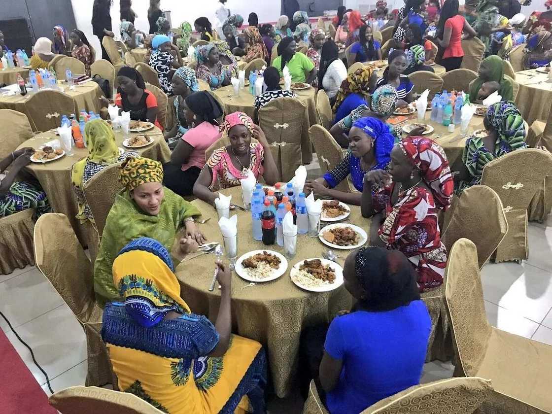 Deputy UN chief Amina Mohammed meets rescued Chibok girls (photos) Deputy UN chief Amina Mohammed meets rescued Chibok girls (photos)