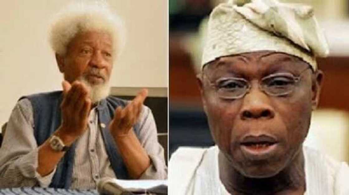 Ba a taba munafikin shugaban kasa a Najeriya kamar Obasanjo ba - Soyinka