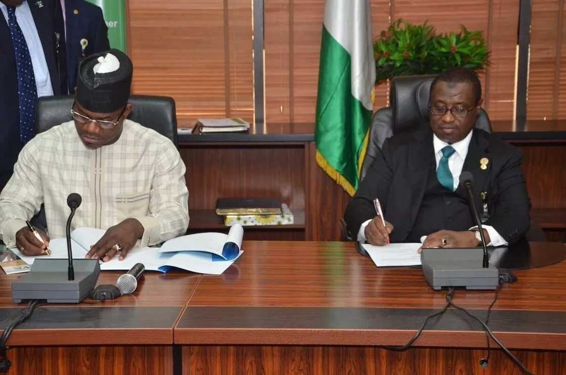 NNPC, Kogi government to produce 84 million litres of bio-fuel, sign MoU to create 2 million jobs NNPC, Kogi government to produce 84 million litres of bio-fuel, sign MoU to create 2 million jobs