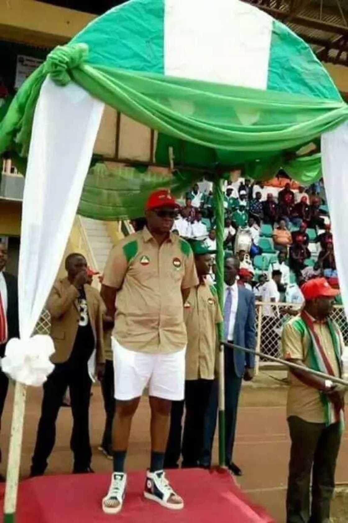 Labour confers Fayose with new title (photos) Labour confers Fayose with new title (photos)